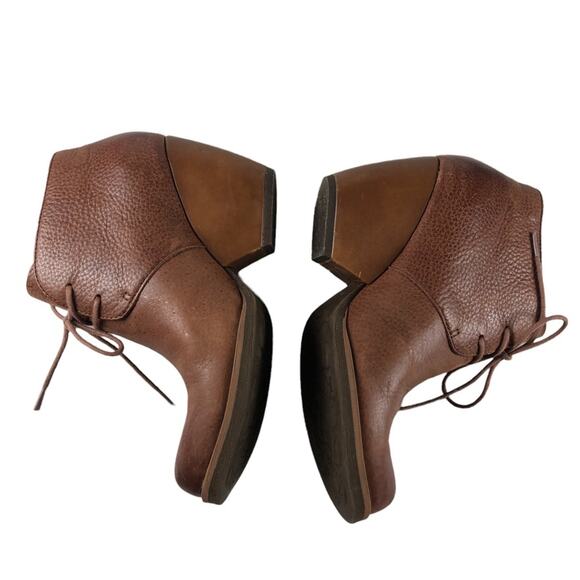 Kork Ease Roana brown distressed booties 6.5 - Picture 7 of 9